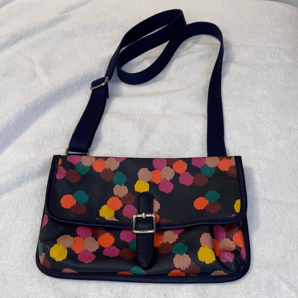 Fossil vegan leather purse